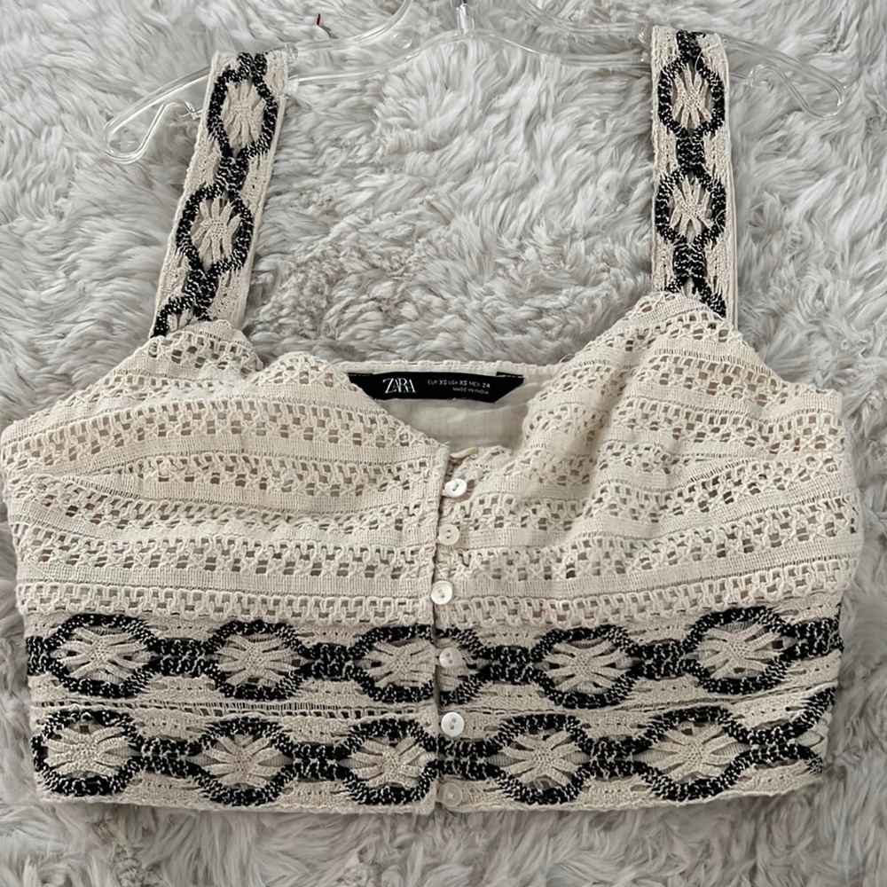 Zara crop top
